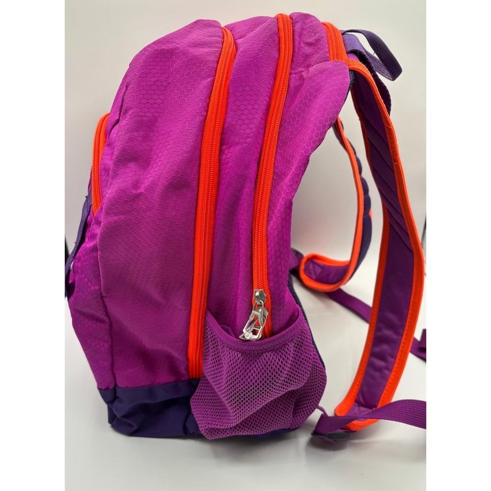 Adidas LoadSpring Backpack Pink Purple Orange 0127947 Honeycomb Ripstop Bag - Picture 5 of 15